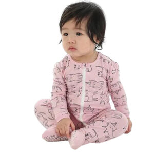 Silkberry  Footed Bamboo Sleeper-NB-3 month